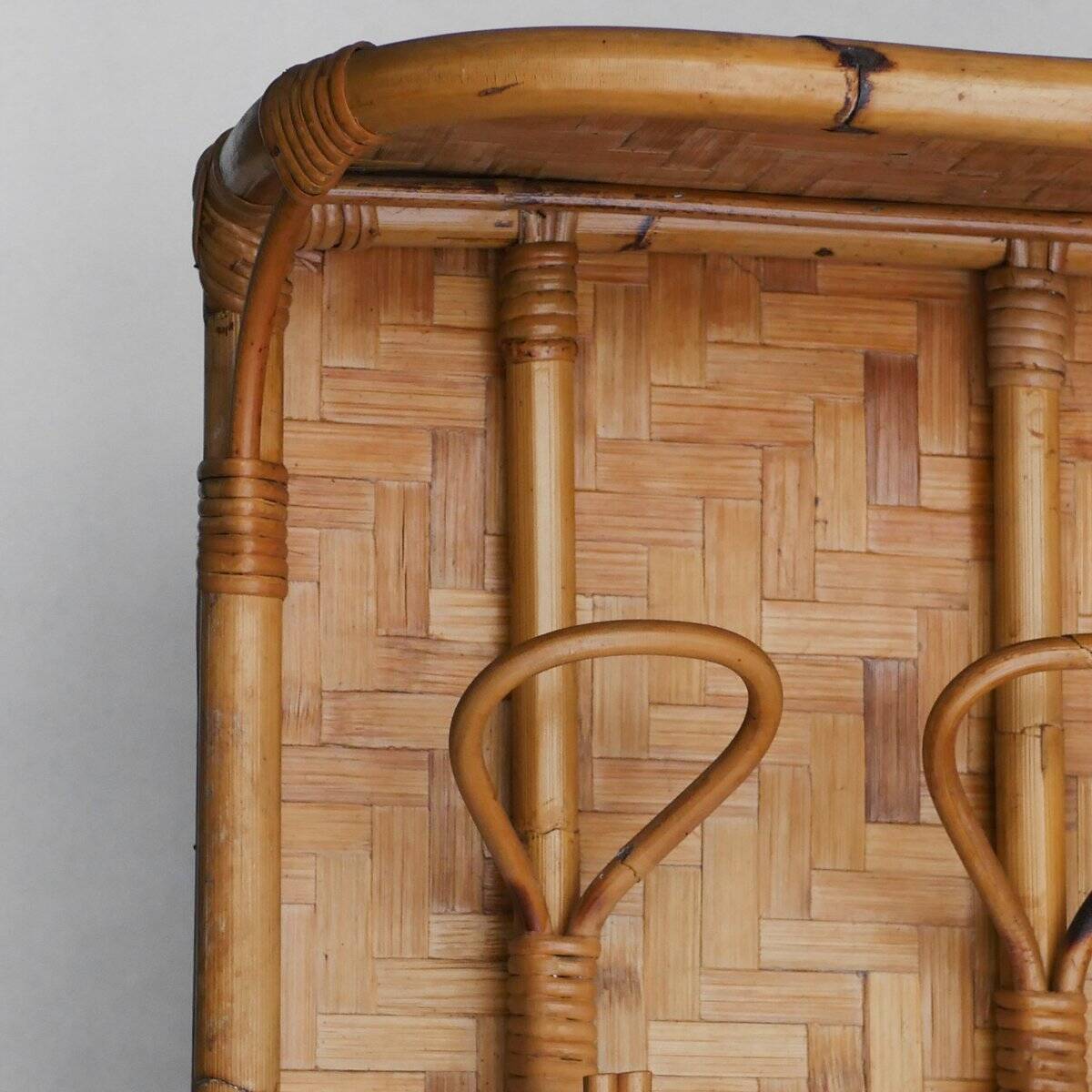 Porte-manteau en bambou de Franca Helg pour Albini, années 60