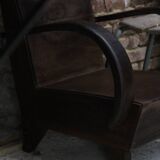 Art Deco design armchair all wood 1930