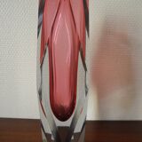 Antique Murano Sommerso vase, vintage Italian vase, 50s and 60s design