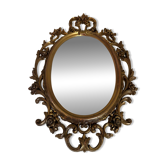 Baroque mirror signed roberta wood