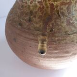 Signed vernissé sandstone pitcher