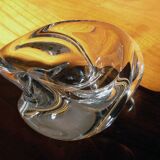 Cup • Empty Pocket • Large Vintage Ashtray • Crystal • Saint-Louis • 1970-1980