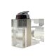 Space age clear lucite table lighter, Italy 1970s