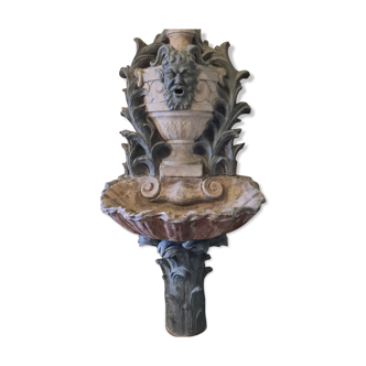 Decorative stone fountain mid XX em