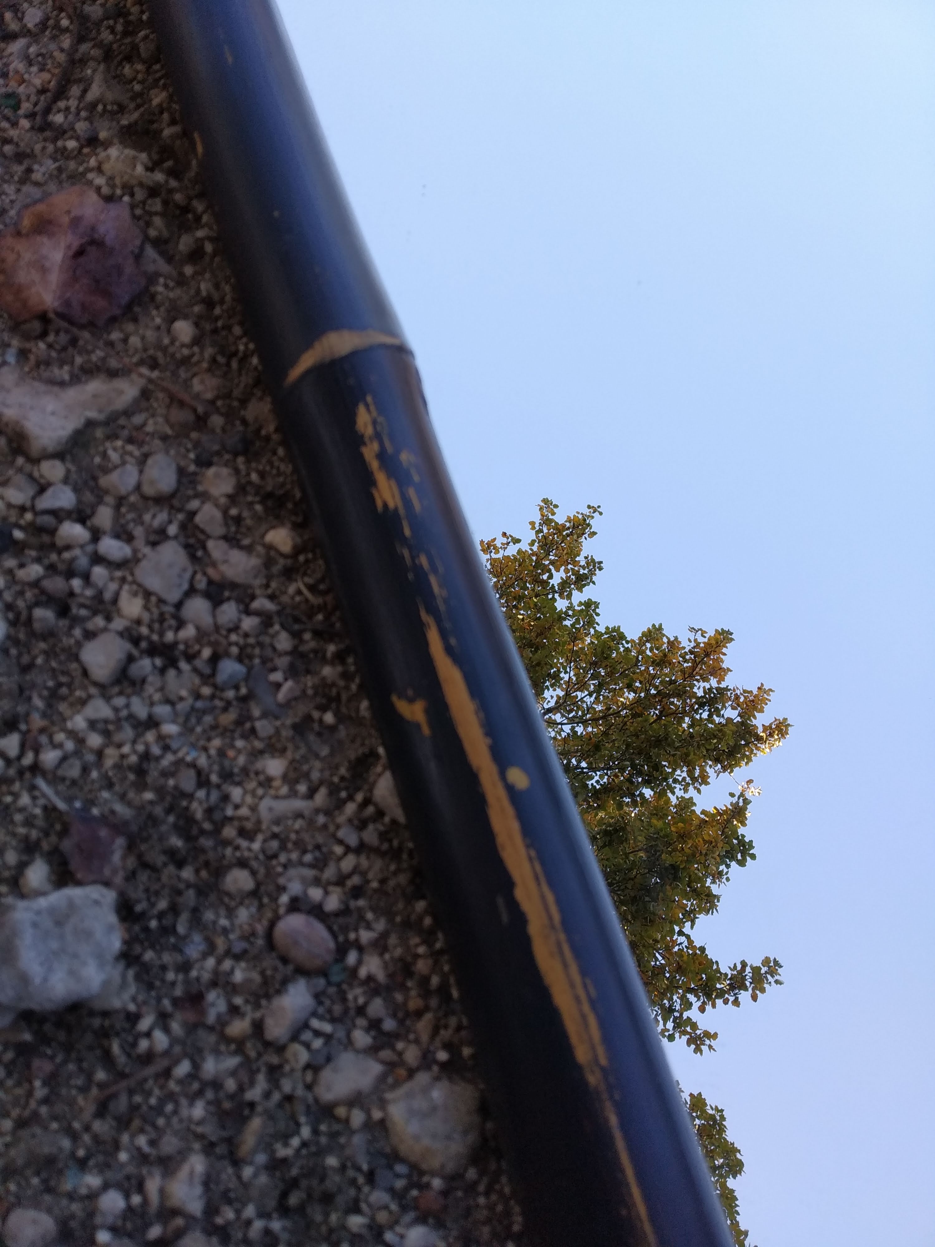 Bamboo mirror, vintage