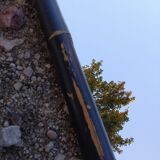 Bamboo mirror, vintage