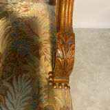 Louis XIII style walnut armchair
