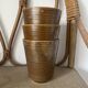 3 Digoin stoneware mugs