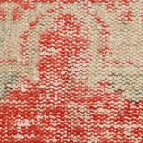 6x10 Pale Red Cream Turkish Vintage Rug,  172x295Cm SK 21080