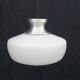 Space Age Saucer Globe Pendant Rises and Falls