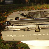 Hermes Baby typewriter with bag