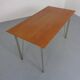 3605 Teak Desk by Arne Jacobsen for Fritz Hansen, 1950s