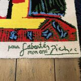 DESSO edition rug, PABLO PICASSO 'Portrait of a woman with a pompom hat'