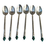 Indonesian silver teaspoons