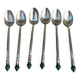 Indonesian silver teaspoons