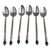 Indonesian silver teaspoons