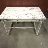 Patinated farmhouse table