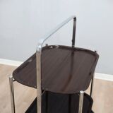 Vintage foldable serving trolley / bar cart design 1960s