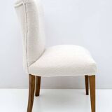 Mid-Century Modern Italian Bouclé Small Armchair, 1950s