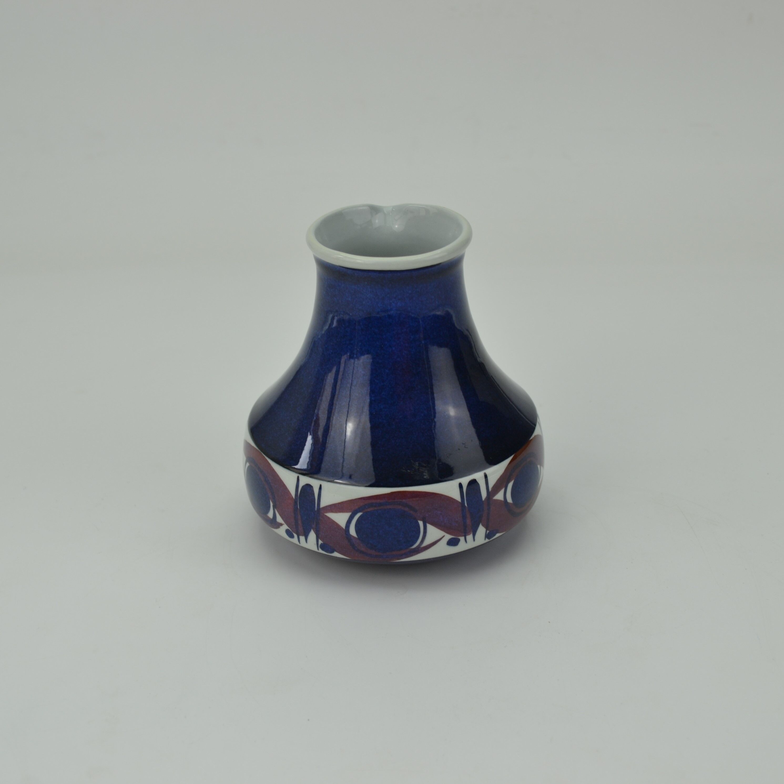 Tenera series earthenware vase by Inge-Lise Koefoed for Royal Copenhagen