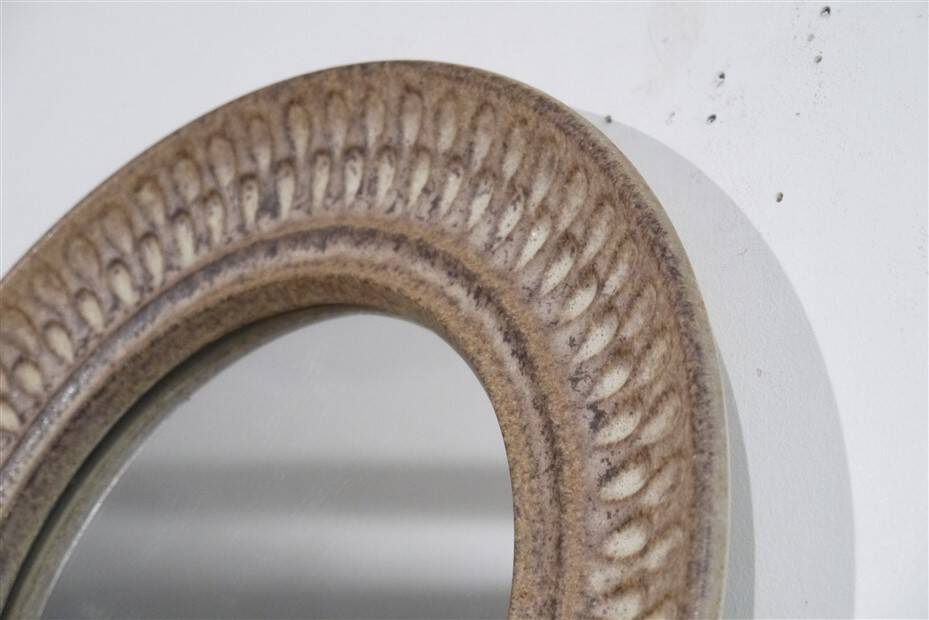 Danish ceramic mirror 1960