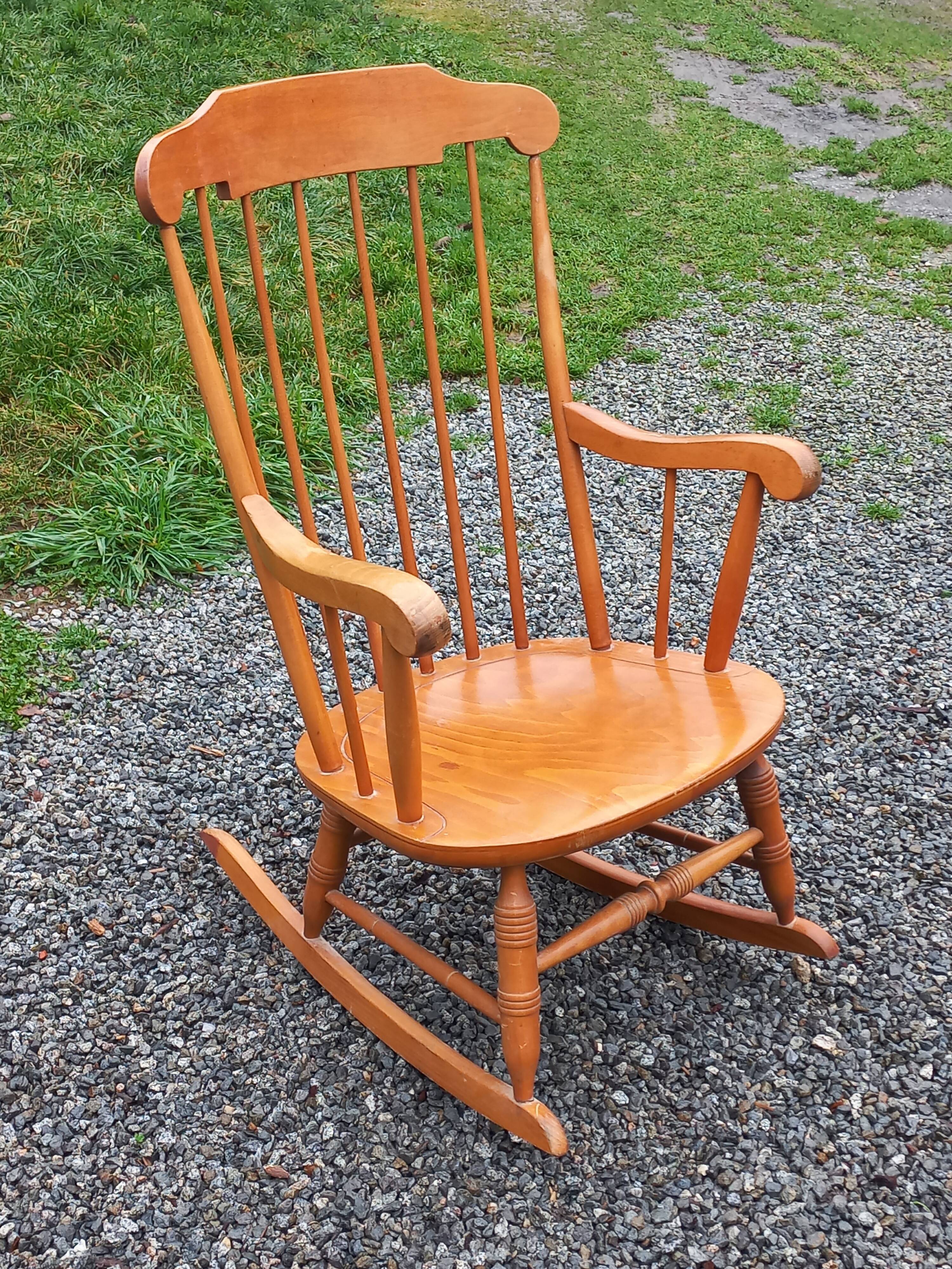 1970s Scandinavian style rocking chair