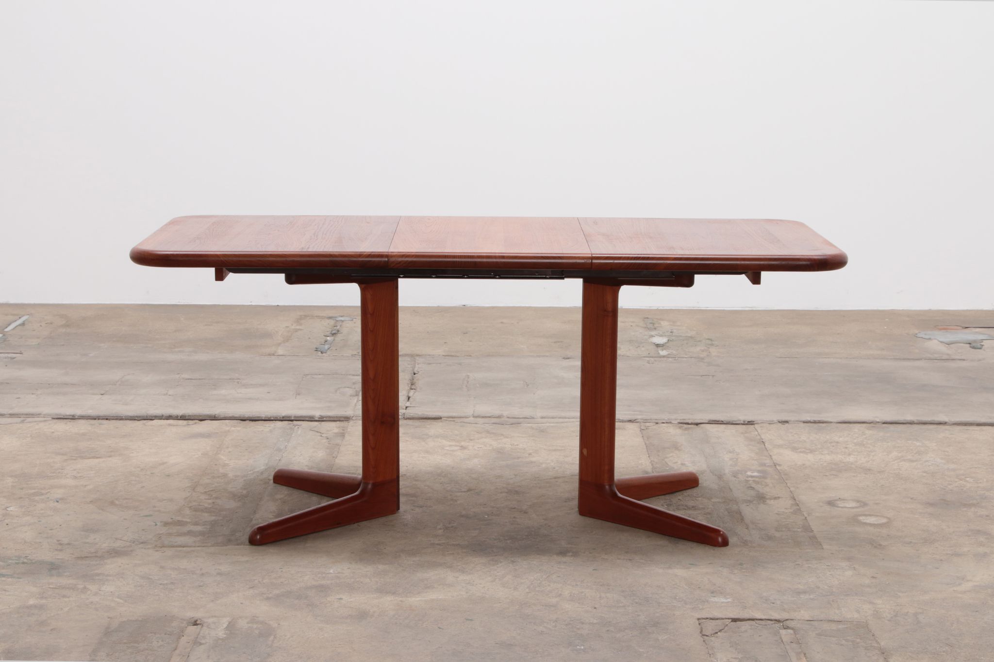 Danish set of 4 Kai Kristansen chairs and a table from Korup, 1960 Denmark.