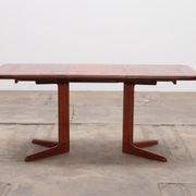Danish set of 4 Kai Kristansen chairs and a table from Korup, 1960 Denmark.