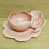 3 piece flower Charolles dessert set