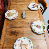 Old oak farmhouse table