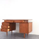 Mid-Century Teak Desk, 1960s.