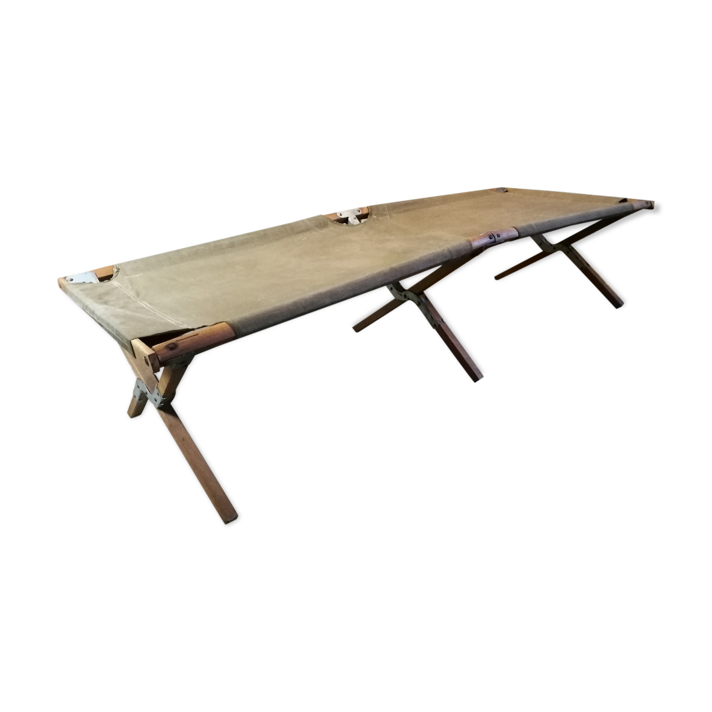 Military bed, khaki peckbed bed