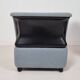 Vintage 1980s chaise lounge