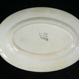 Raviers in faience blue fleurette model