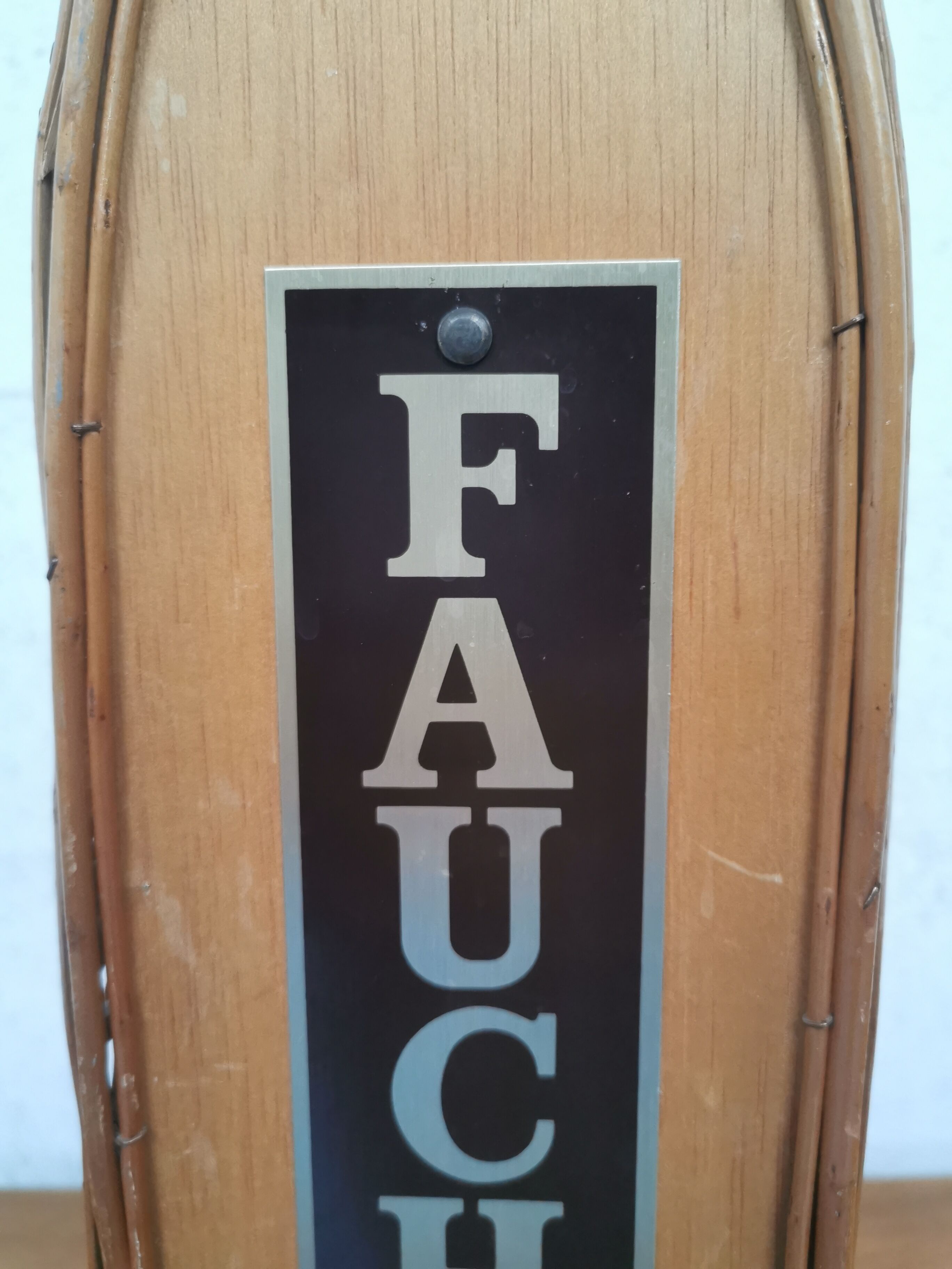 Wicker bottle basket 'Fauchon'