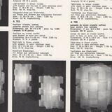 Albano Poli Poliarte Lampada Da Parete Mod. A 703  Design Rare