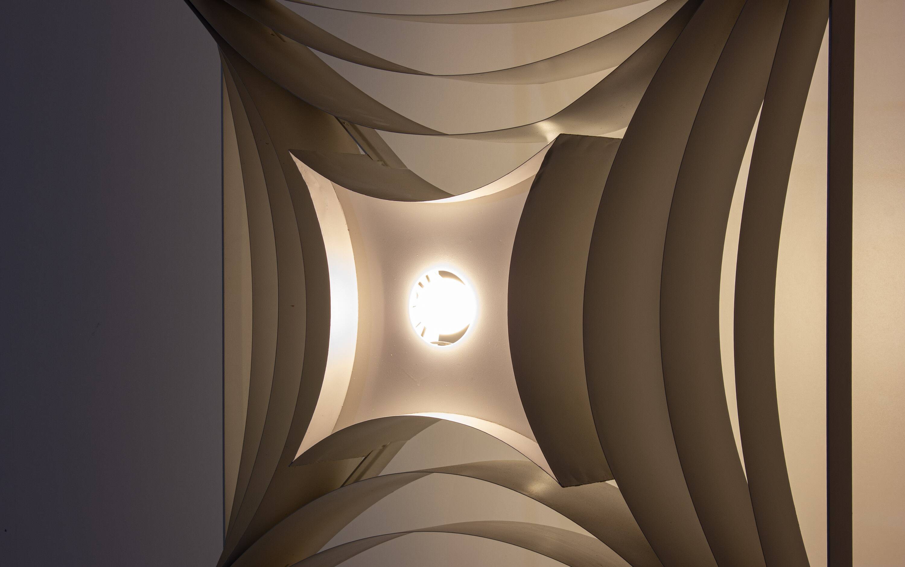 Architectural wall or ceiling lamp, Belgium 1960s
