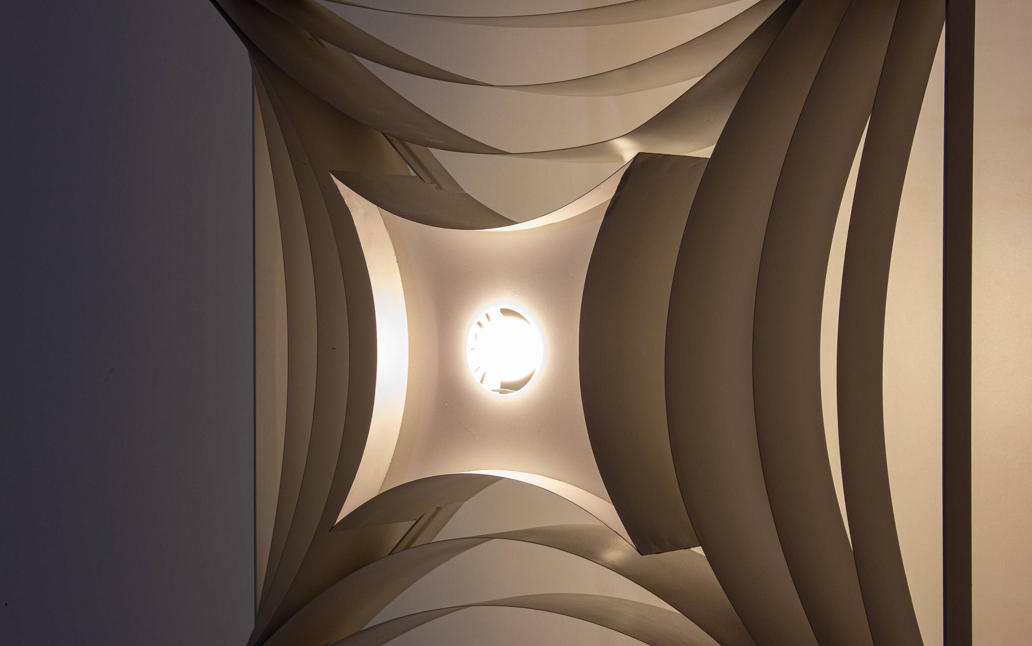 Architectural wall or ceiling lamp, Belgium 1960s