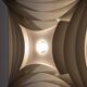 Architectural wall or ceiling lamp, Belgium 1960s