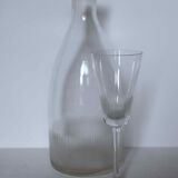 Carafe antique crystal end time Napoleon