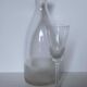 Carafe antique cristal fin époque Napoléon