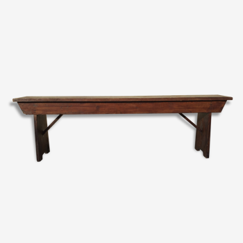 Vintage wooden bench