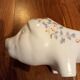 Porcelain pig's head serving dish for sausage
