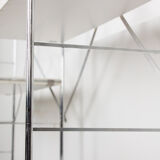 Modular shelf system wood and aluminum 1970