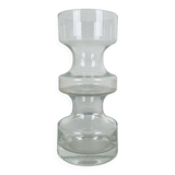 Scandinavian scroll vase, Riihimaki Tamara Aladin glass
