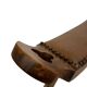 Vintage Spanish chair stool brutalist design wood