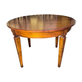 Round dining table Directoire style