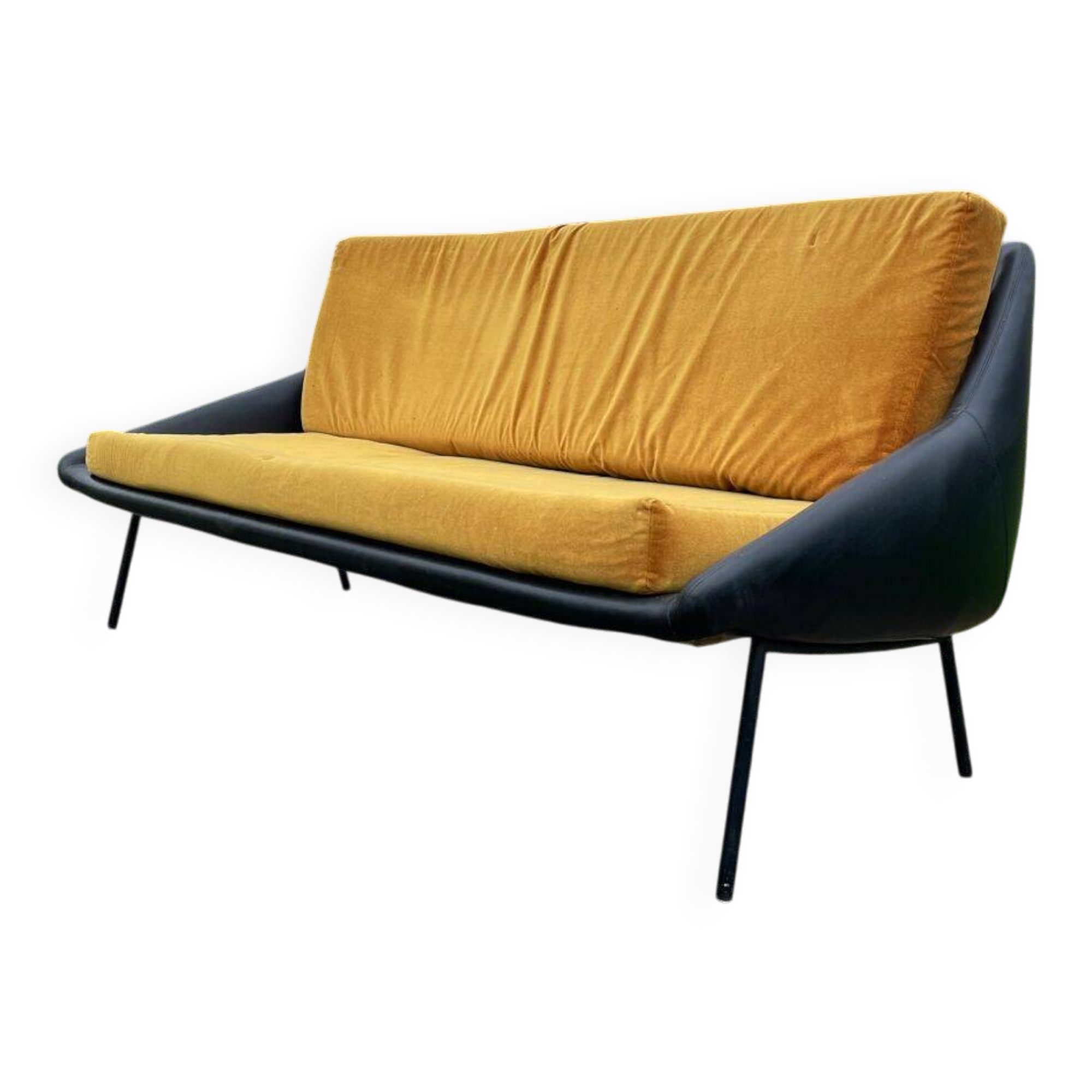 Model 800 canapé, creation and edition by Steiner, around 1958