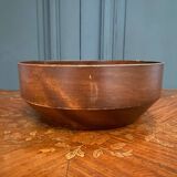 Woodbury Woodware Shelburne Vermont wooden salad bowl 1970