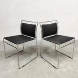 Vintage Italian Tulu dining chairs Kazuhide Takahama Simon Gavina